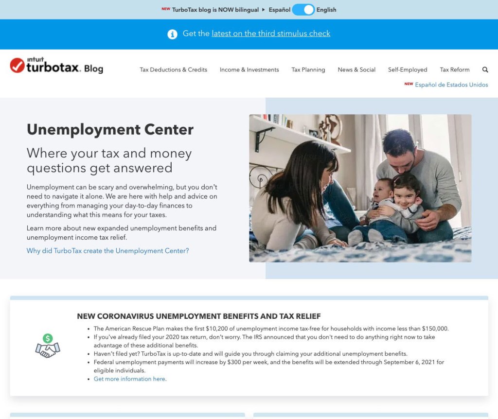 COVID-19 Unemployment Benefits Center