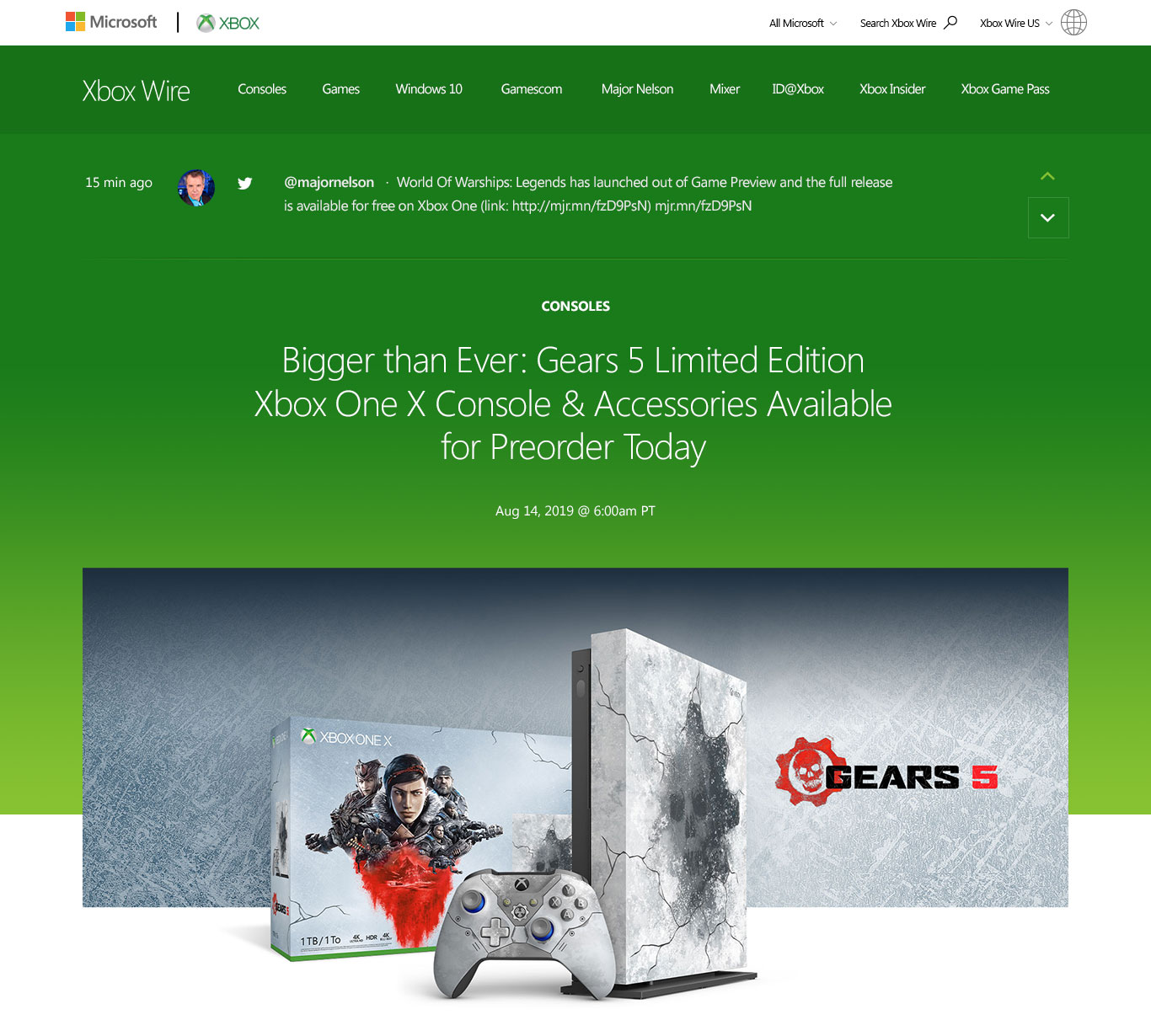 Redesigning a multilingual gaming news site for Microsoft Xbox Reaktiv